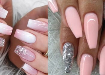 Babyboomer Glitzer Ausgefallen Nageldesign – Ein Funkelnder Trendsetter