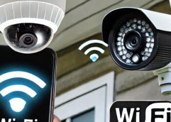 Wie verbinde ich eine Überwachungskamera im Außenbereich mit WLAN?